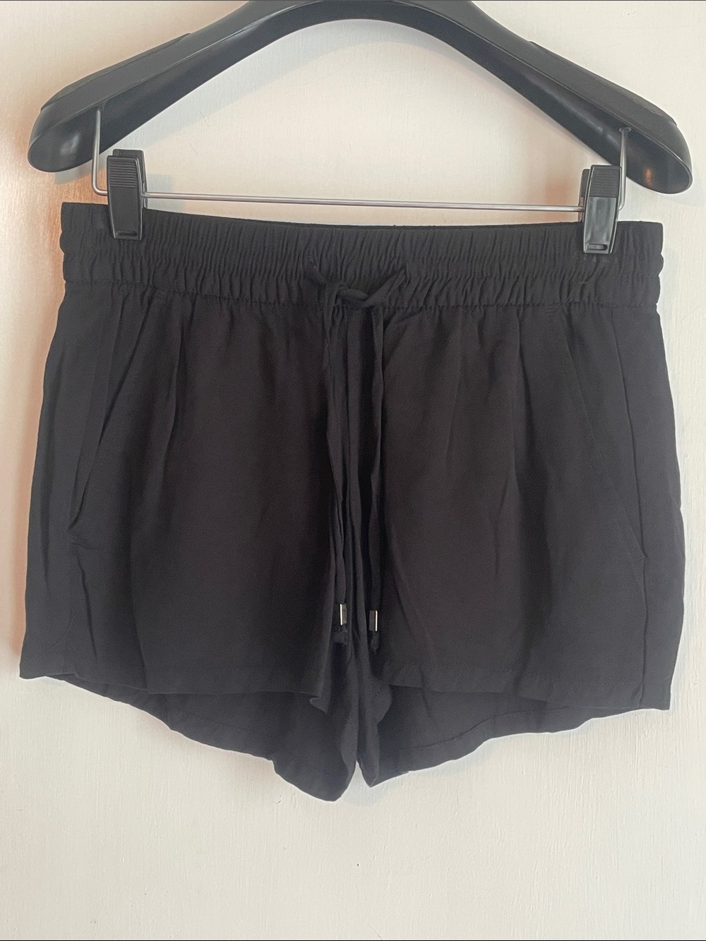 Old Navy Black Elastic Waist Drawstring Shorts XS
